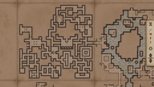 Legend of Grimrock 2 - The current state of the map